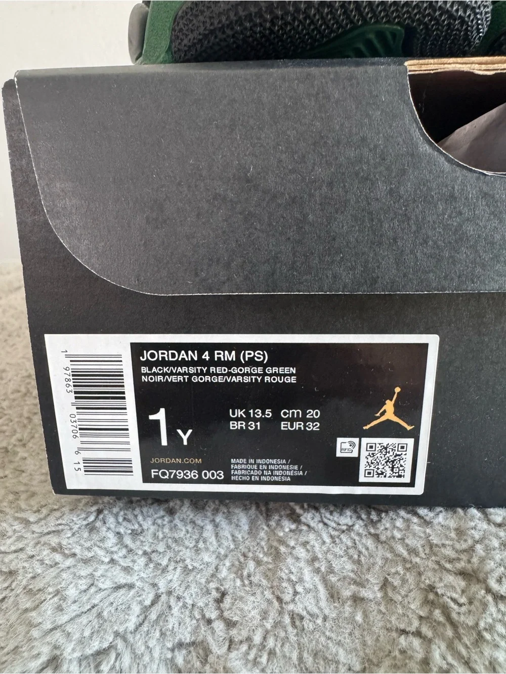 Jordan youth sneakers